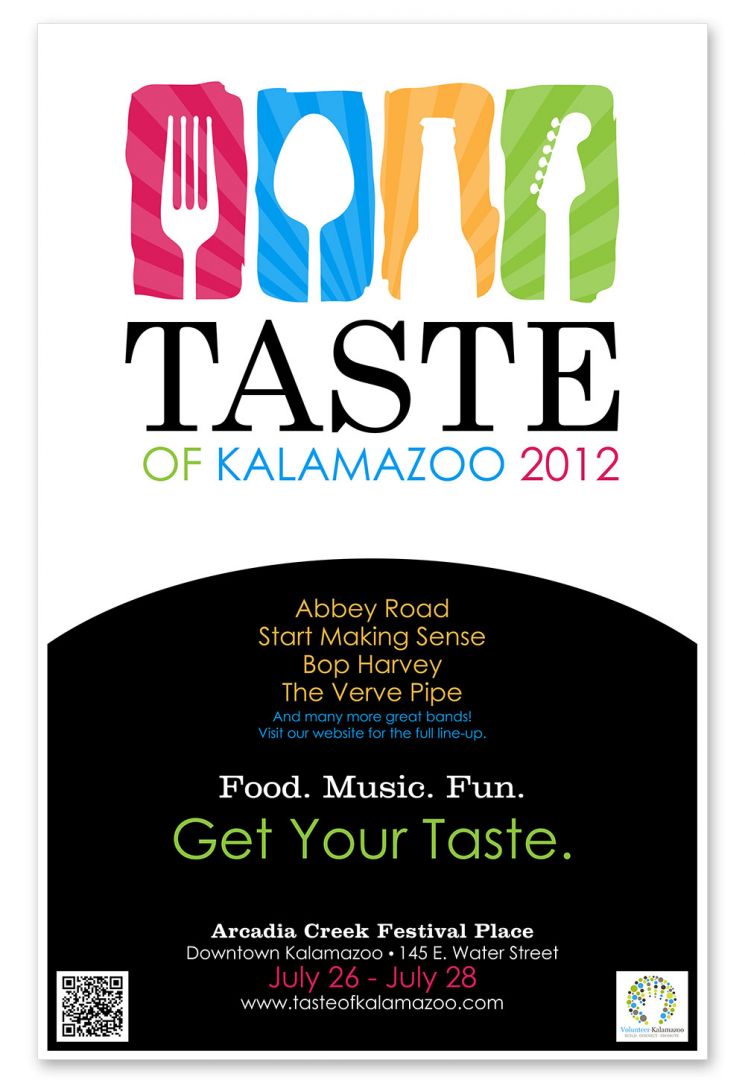 Taste of Kalamazoo - Poster Design